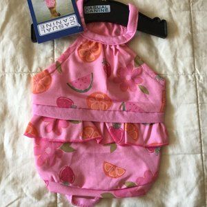 2/$10 NEW Bathing Suit for Dogs Size XS